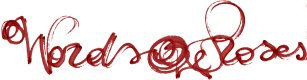 Logo Words and Roses
